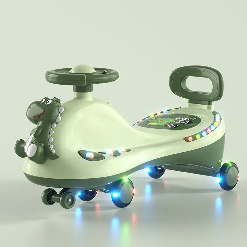 Menggoyangkan Mobil Naik Mainan